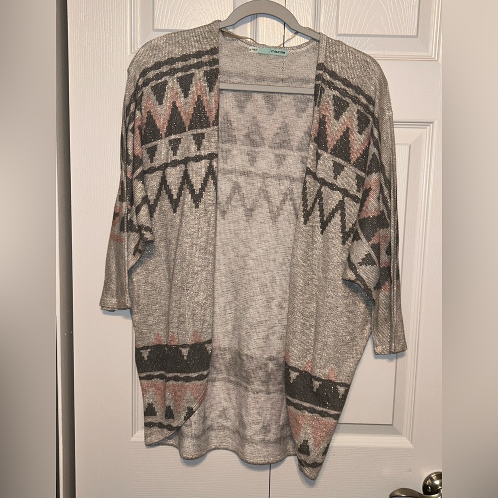Maurice’s Open Cardigan Kimono Women's Small